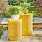 Glitzhome® Multi-Functional Metal Accent Table Set